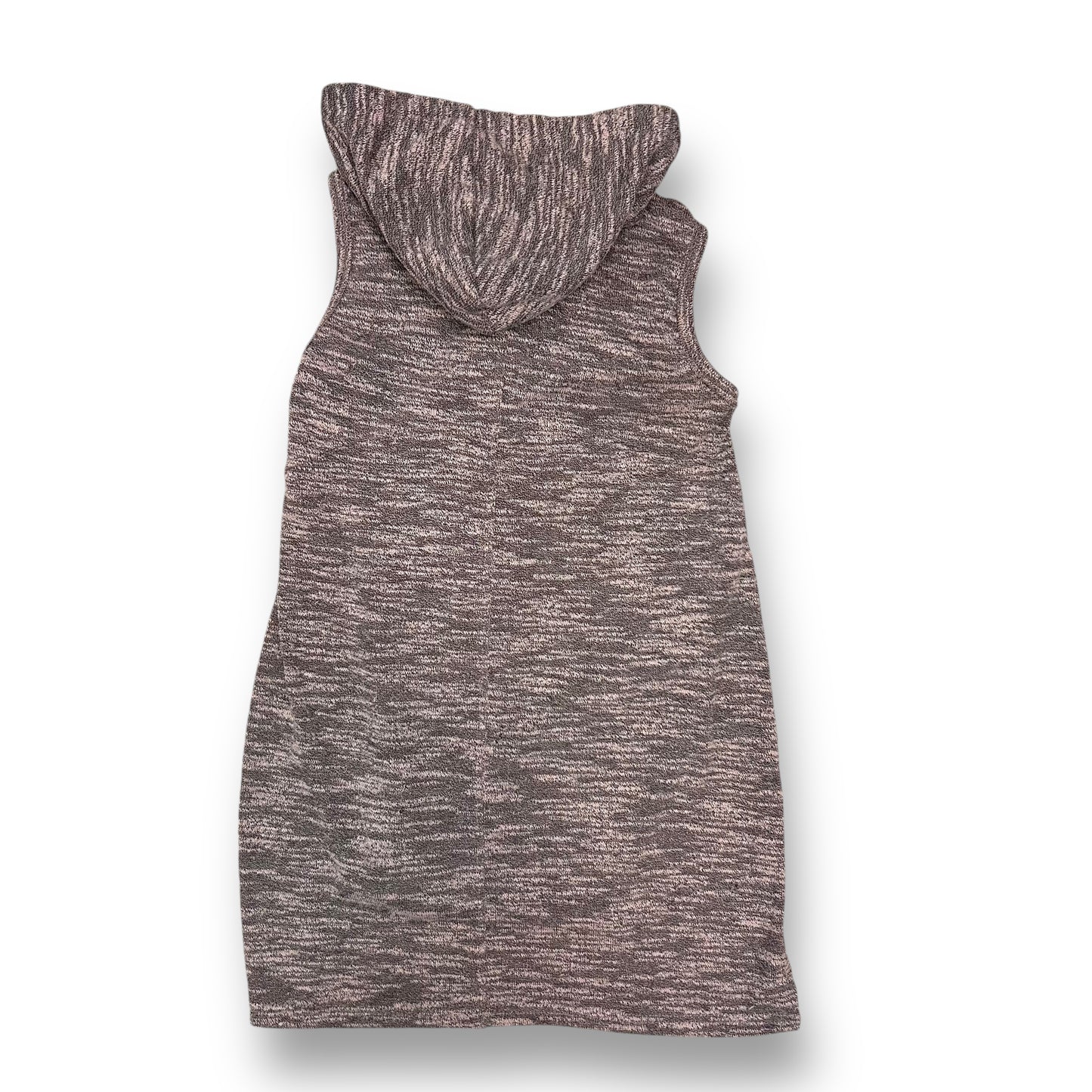 Hayden Girls Size 12 Youth (11/12Y) Pink Full Length Zippered Knit Cardigan