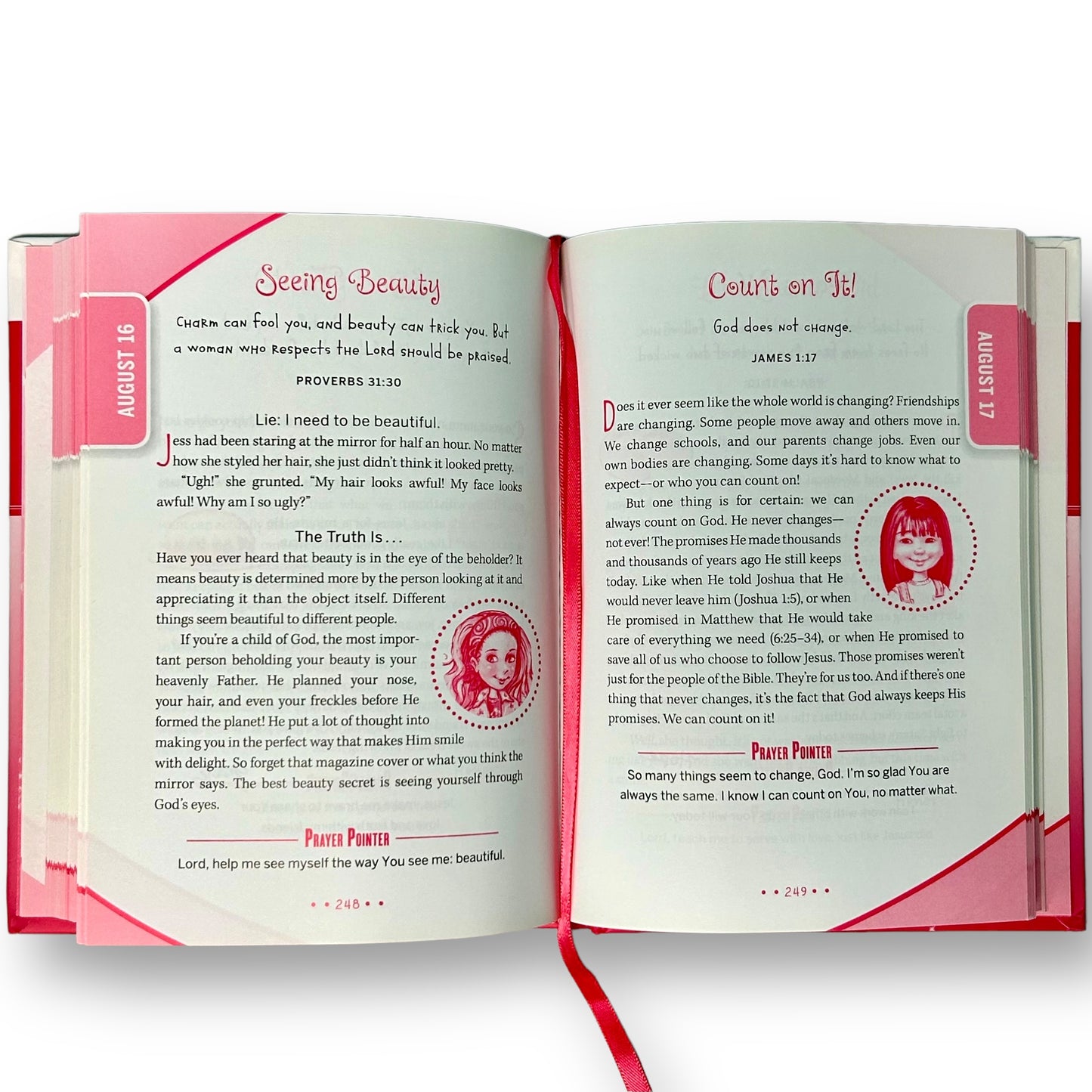 Brave Girls 365 Devotional Hardcover Book