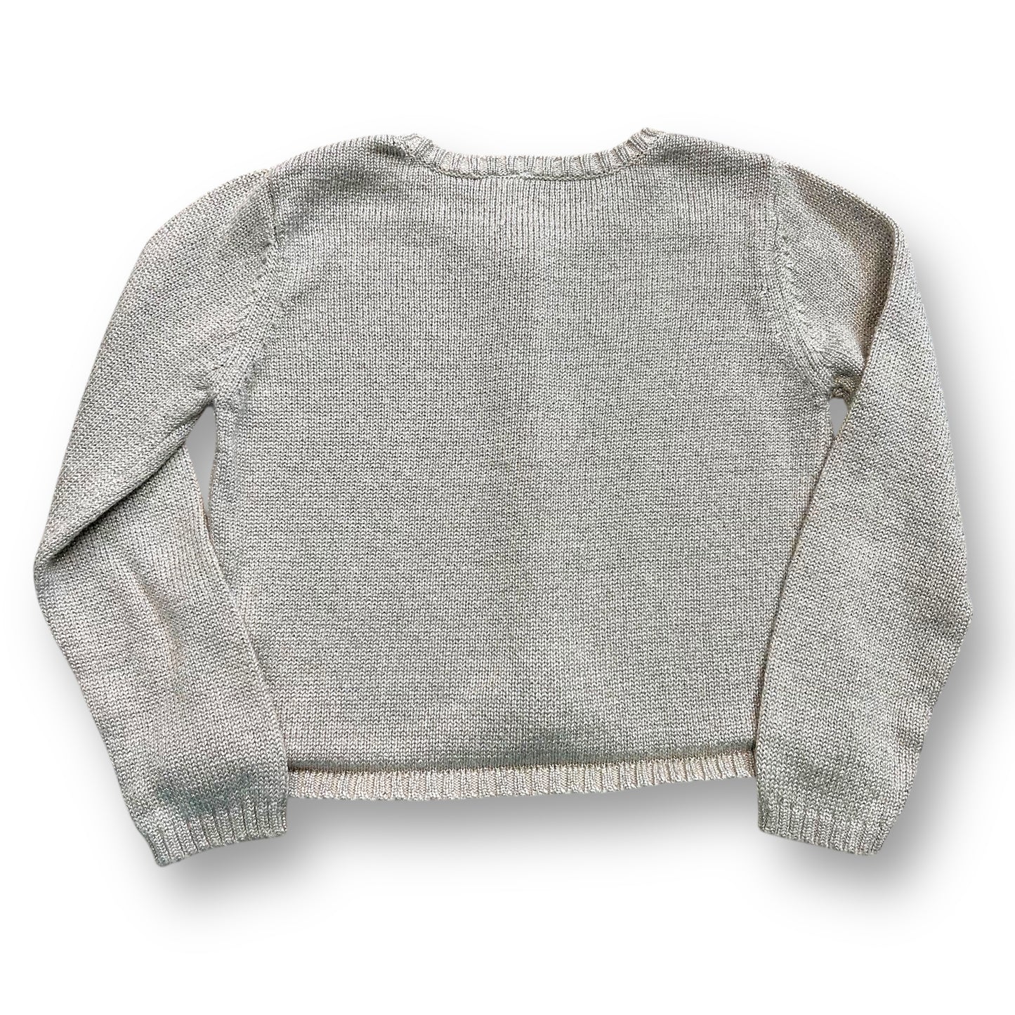 Carter's Girls Size 3T Sweater Shimmery Gold Dressy Cardigan