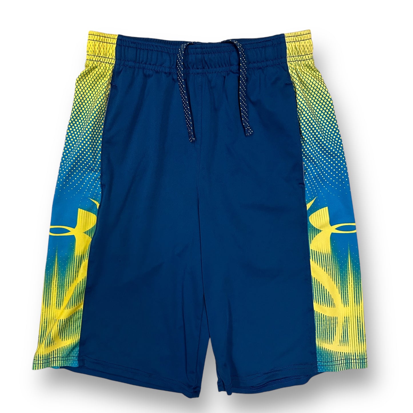 Under Armour Youth Boys Size 10/12 YMD Blue Loose Fit Athletic Shorts