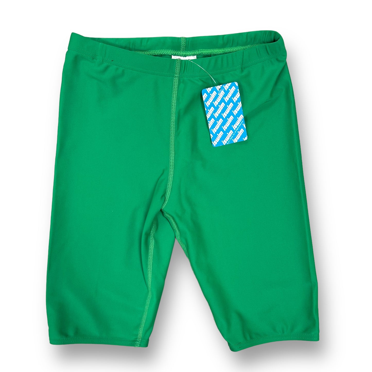 NEW! Iswim Youth Boy Size 14/16 Green Swim Jammers Swim Trunk Liners