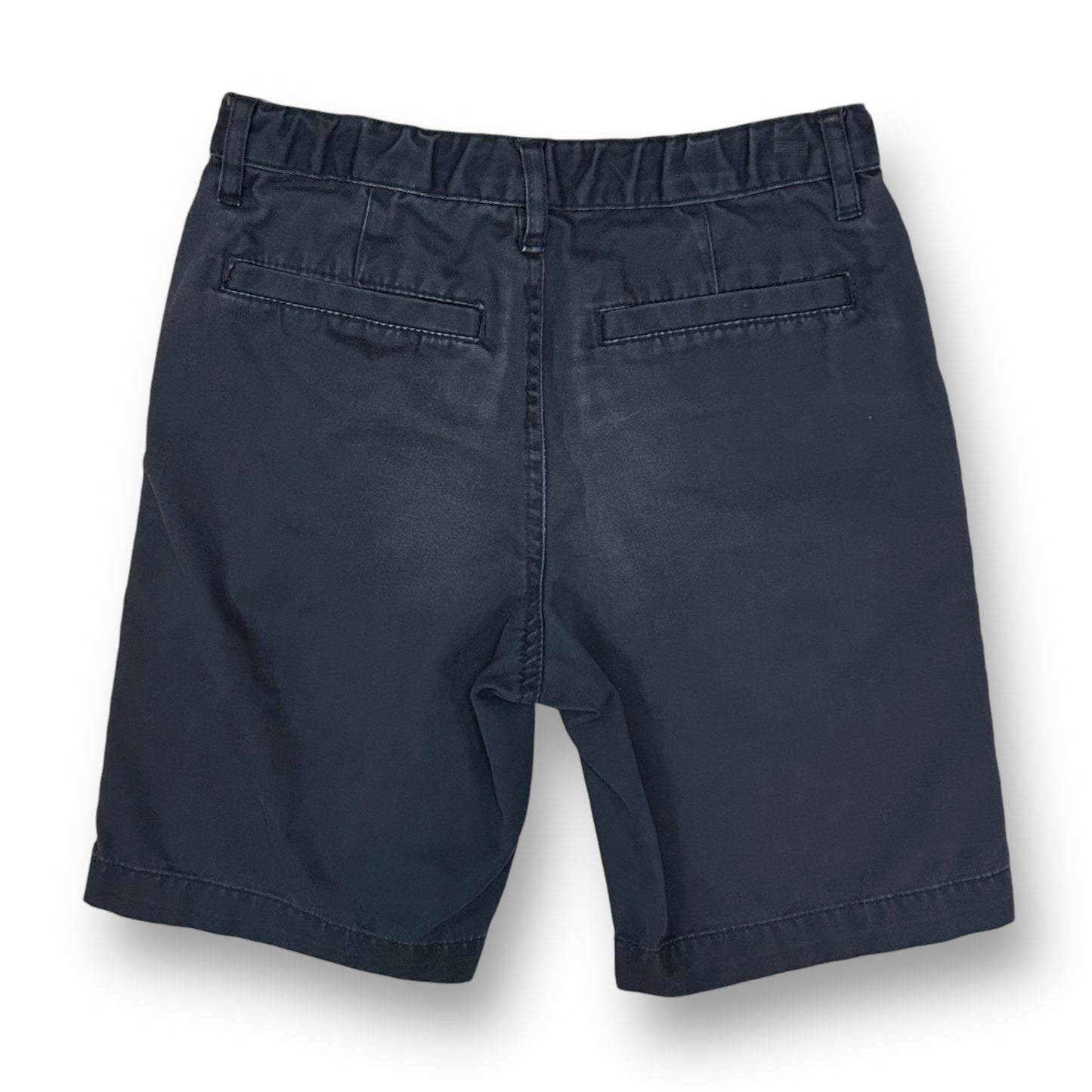 Old Navy Boys Size 7 Adjustable Waist Navy Blue Khaki Shorts