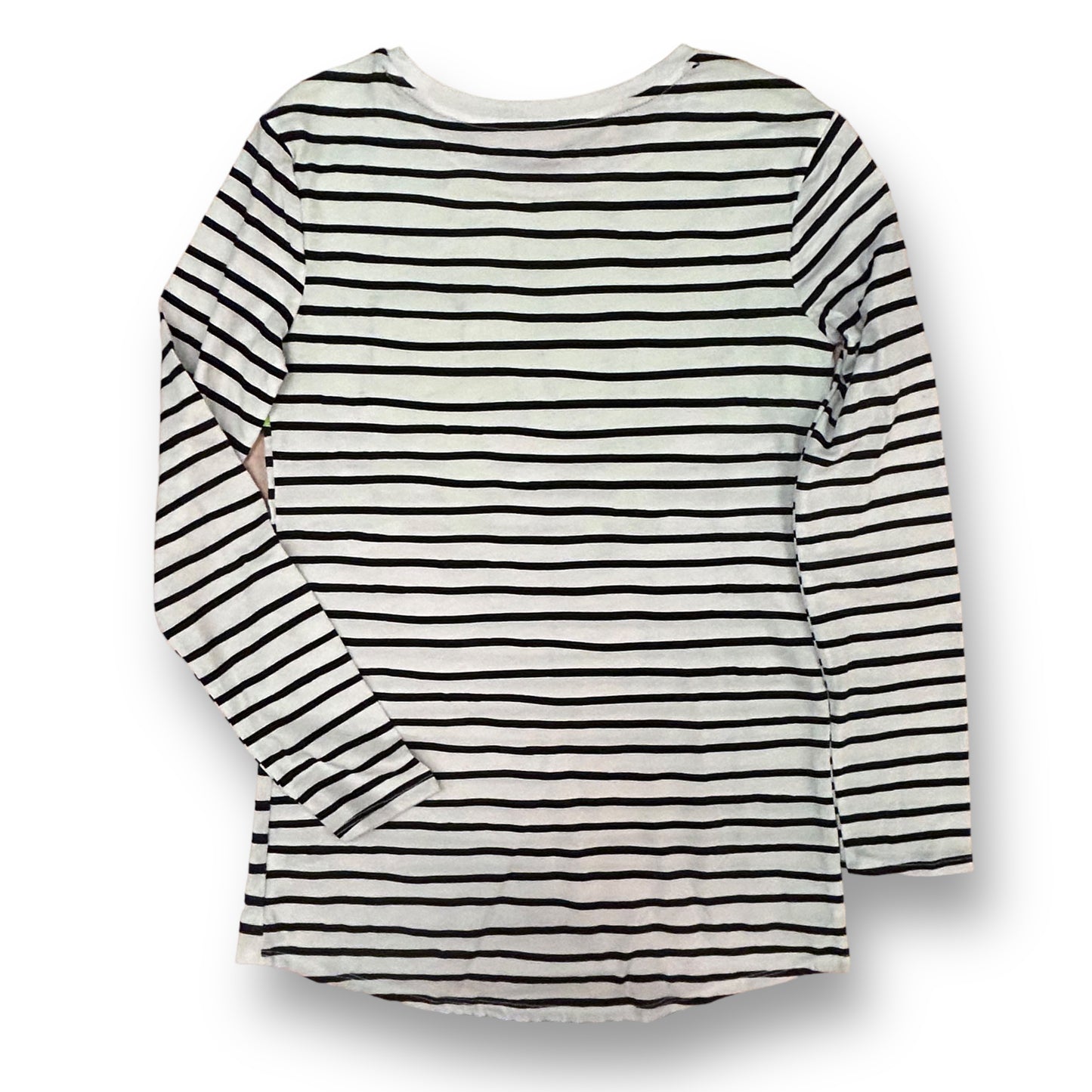 Youth Boy Halloween Shirt Size 14/16 Striped Long Sleeve Tee with Pocket