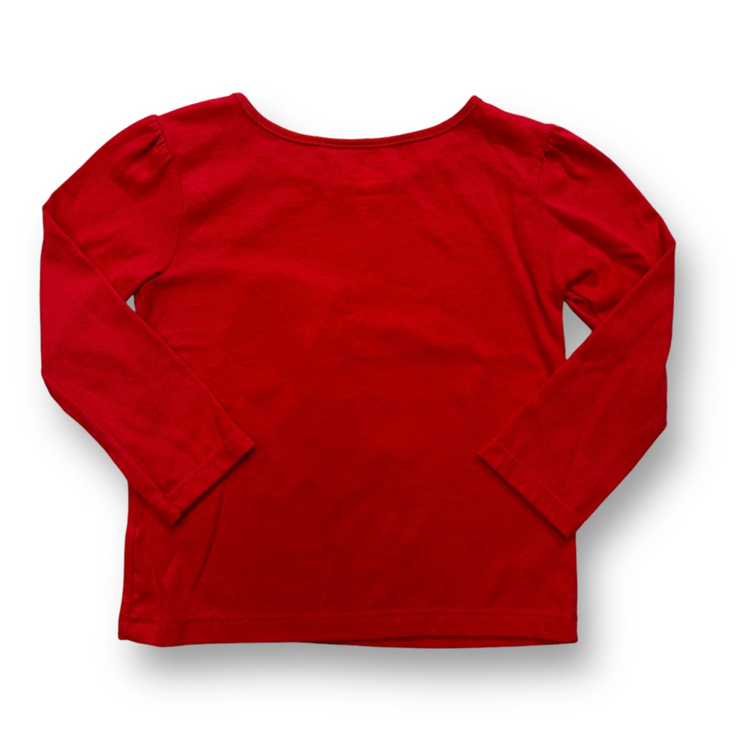 Girls Size 18 Months Red Unicorn Long Sleeve Valentine's Day Shirt