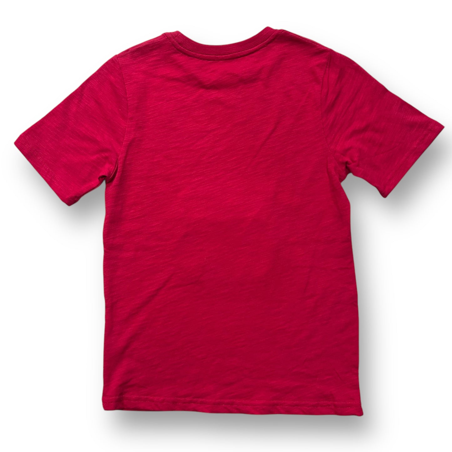 NEW! Boys Size 10 Youth Red Short Sleeve Tee 3D Zip Graphic Robot T-Shirt