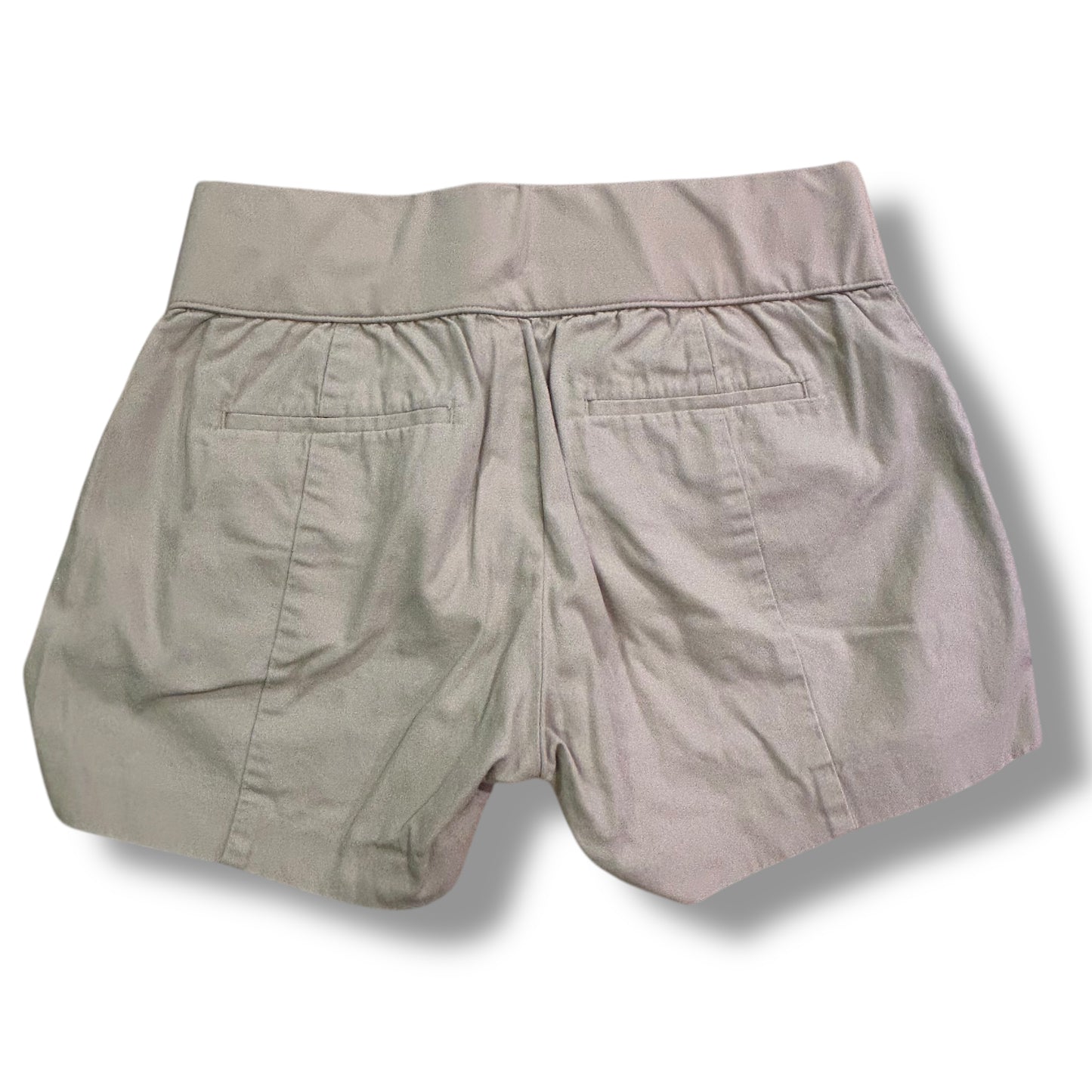 Gap Size 8 Khaki Elastic Band Maternity Shorts