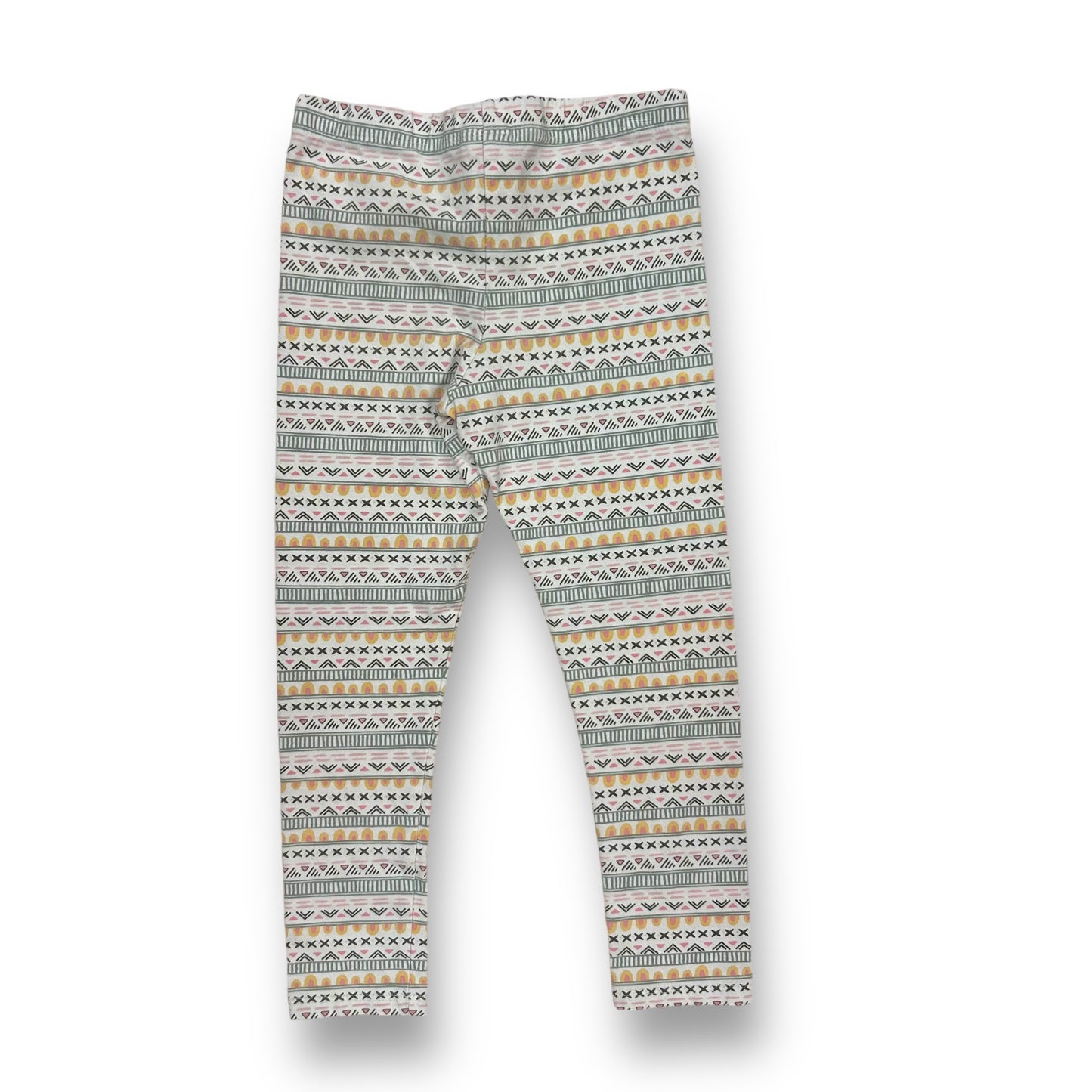 Tahari Girls Size 5T Bottoms White Print Everyday Comfy Leggings