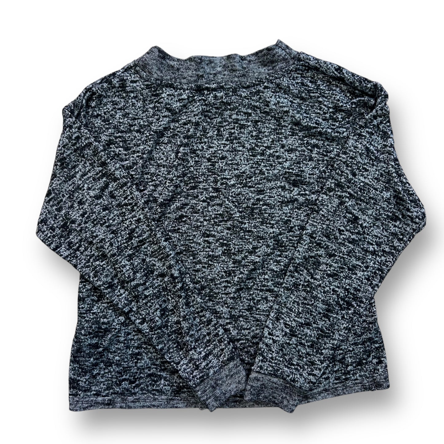 Ten Sixty Sherman Girls Size 14/16 Heather Gray Long Sleeve Casual Top