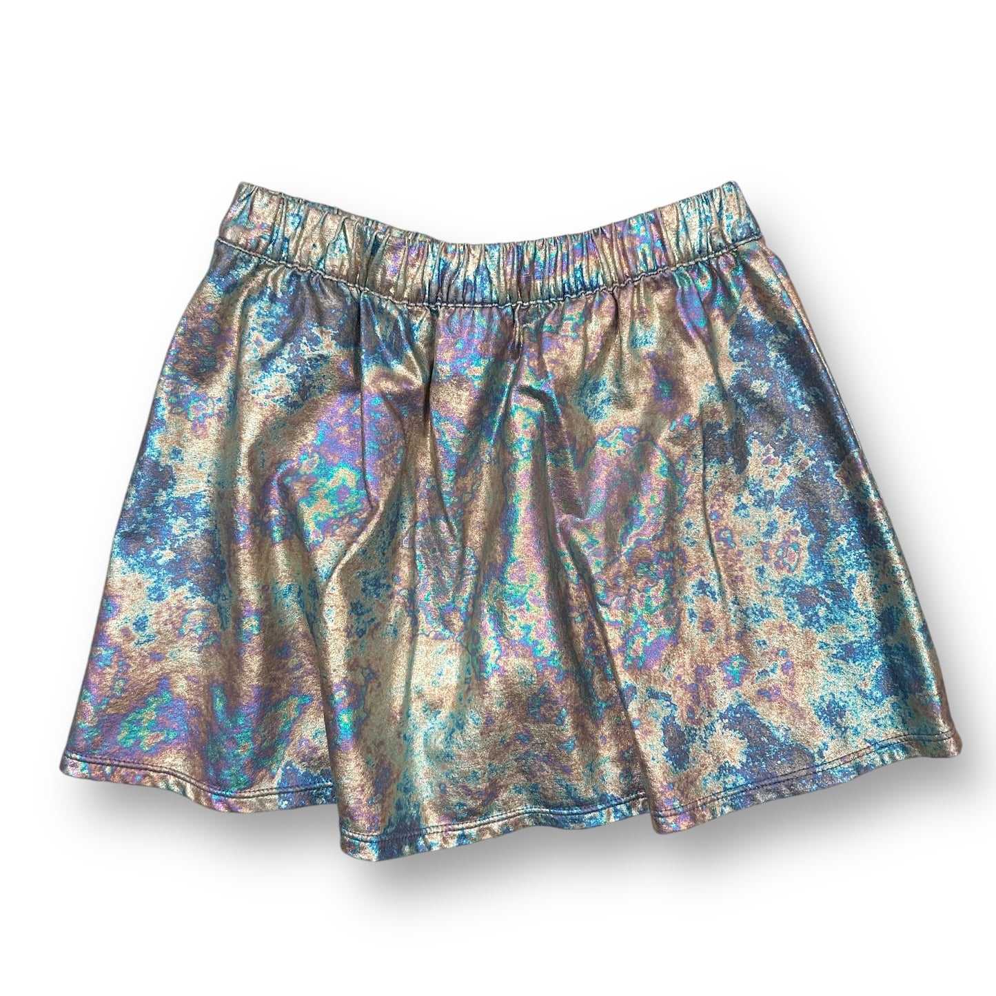 Cat & Jack Girls Size 4/5 Shimmery Metallic Elastic Waist Pull-On Skirt
