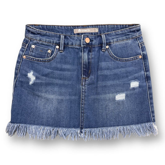 Tractr Denim Youth Girls Size 14 Jean Skirt