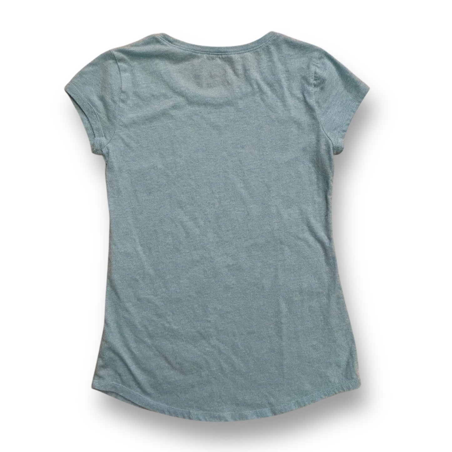 Girls Size 8 Light Blue Justice BFF Short Sleeve Tee