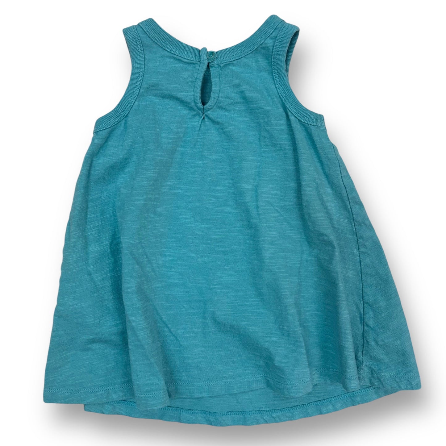 Gap Size 2 Toddler Girls Sleeveless Cotton Dress with Bow Accent