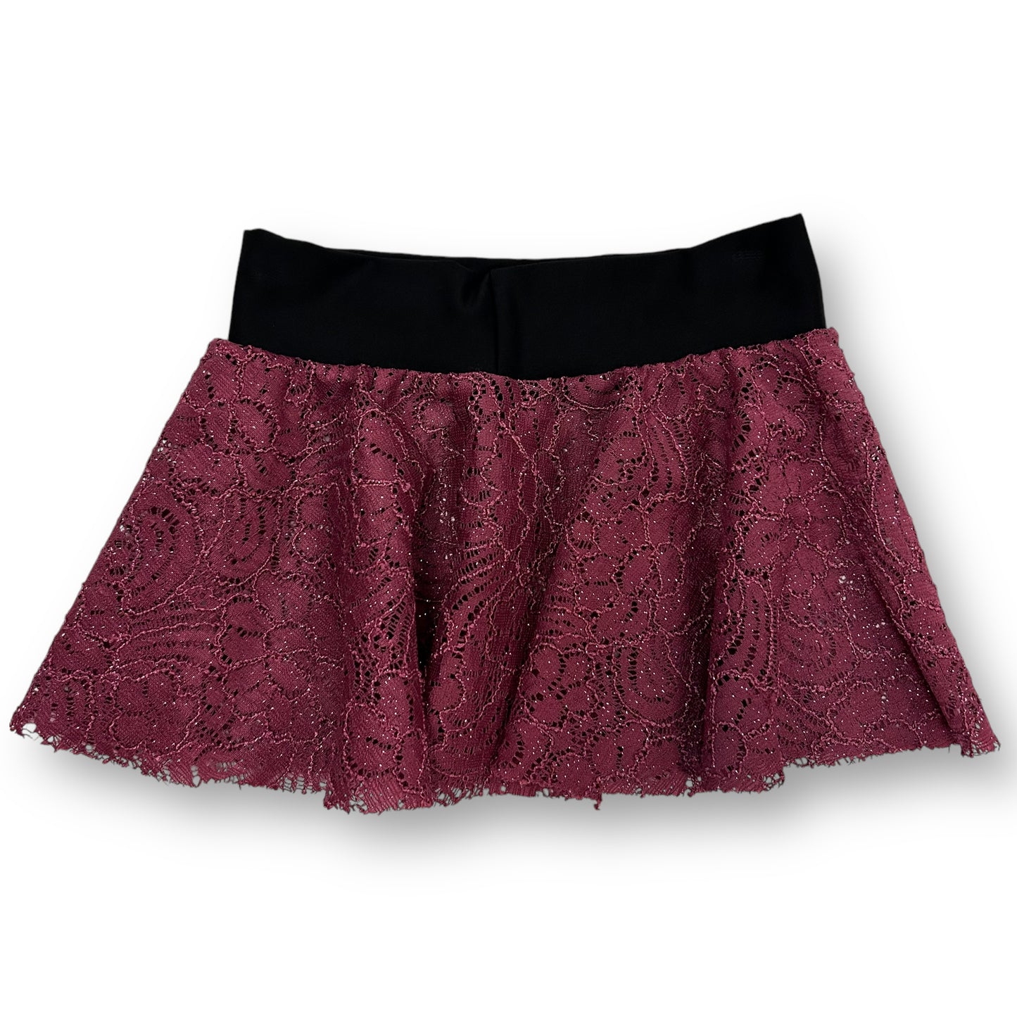 Creations By Cicci Girls Size 5/6 Elastic Band Shimmery Tulle Tutu Dance Skirt