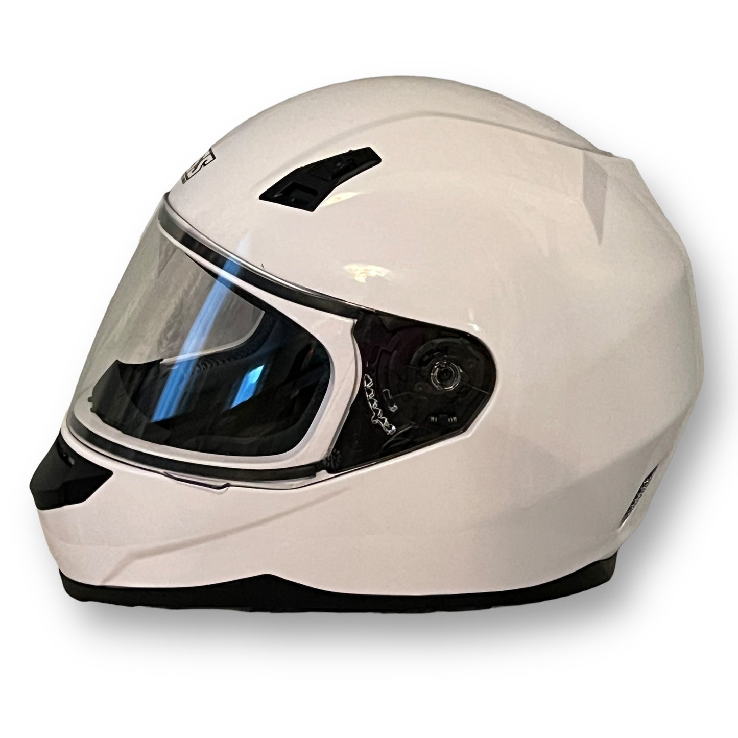 Street Bike Helmet Speed and Strength SS700 White Full Face Motorcycle, Small
