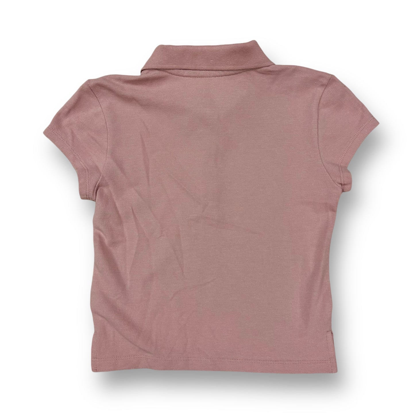 Gap Girls Size 8 Pink Blush Short Sleeve Polo Shirt