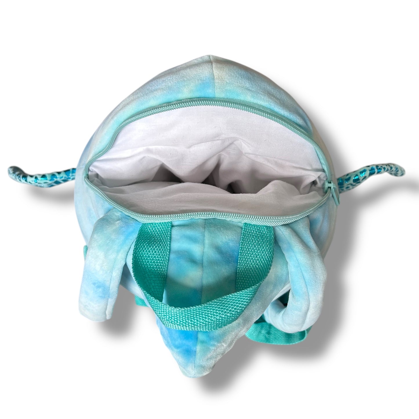 Squishmallows Shantira the Blue Pterodactyl 12" Plush Backpack