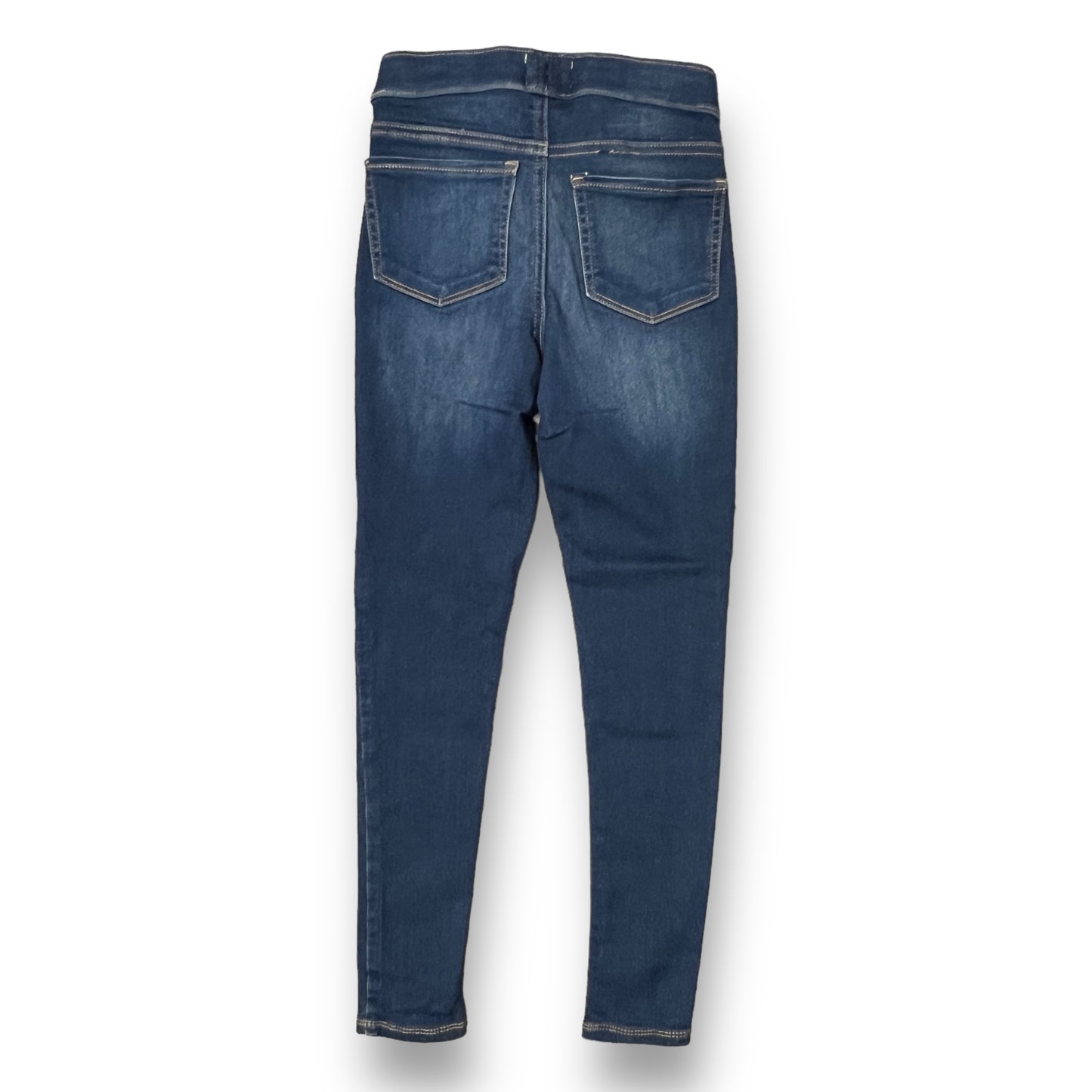 Girls Youth Size 12 Slim Adjustable Fit Jeans Elastic Band Denim