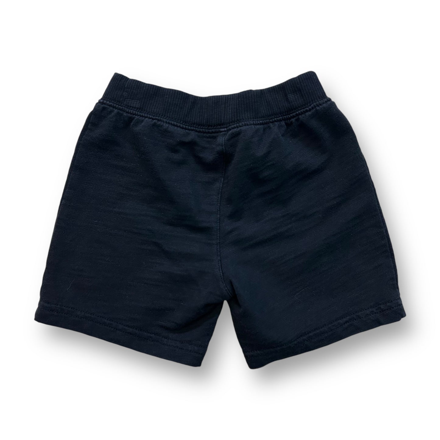 Toddler Boy Size 18 Months Black Cotton Knit Pull-On Shorts