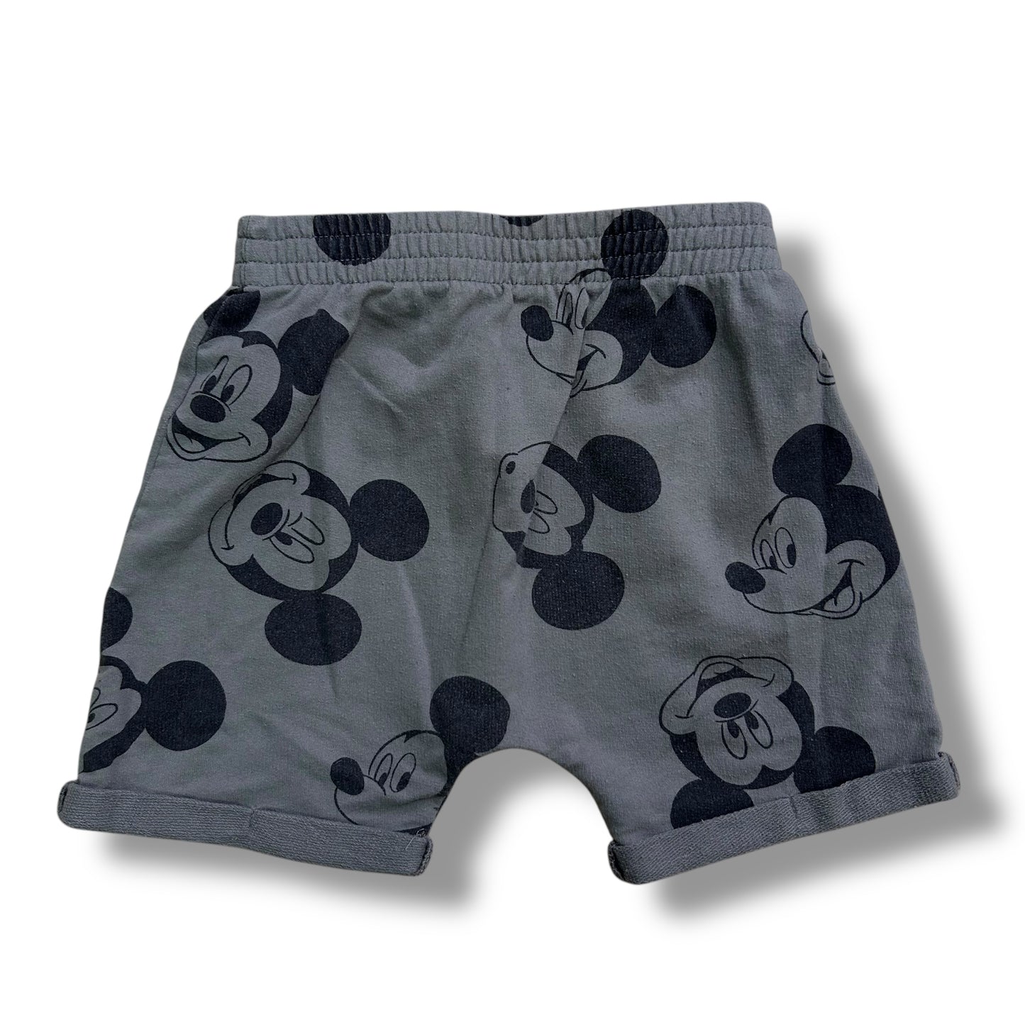 Boys Disney Junior Size 3T Gray Mickey Mouse Pull-On Shorts