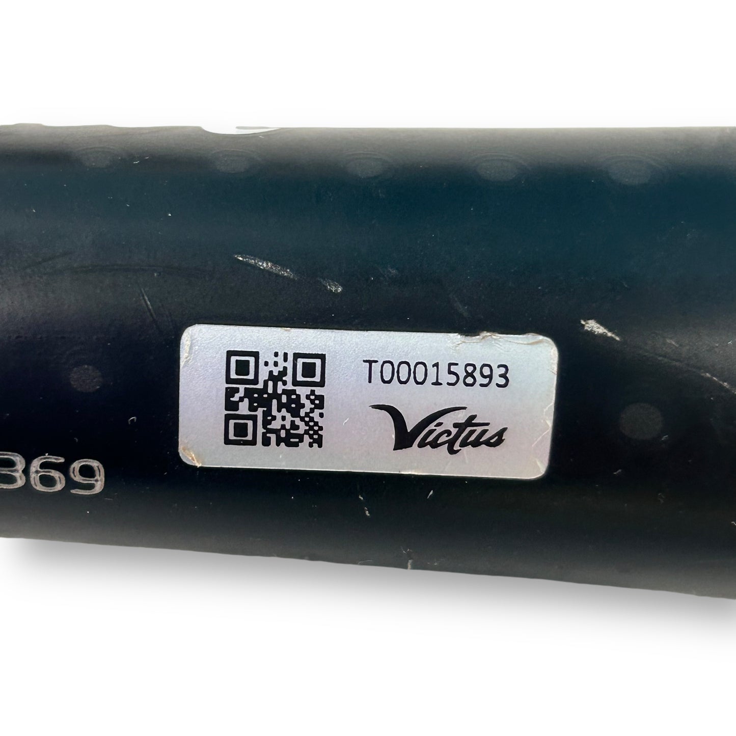 Victus NOX Baseball Bat 29" 19oz (-10) 2-3/4" Barrel Black/Silver USSSA Alloy