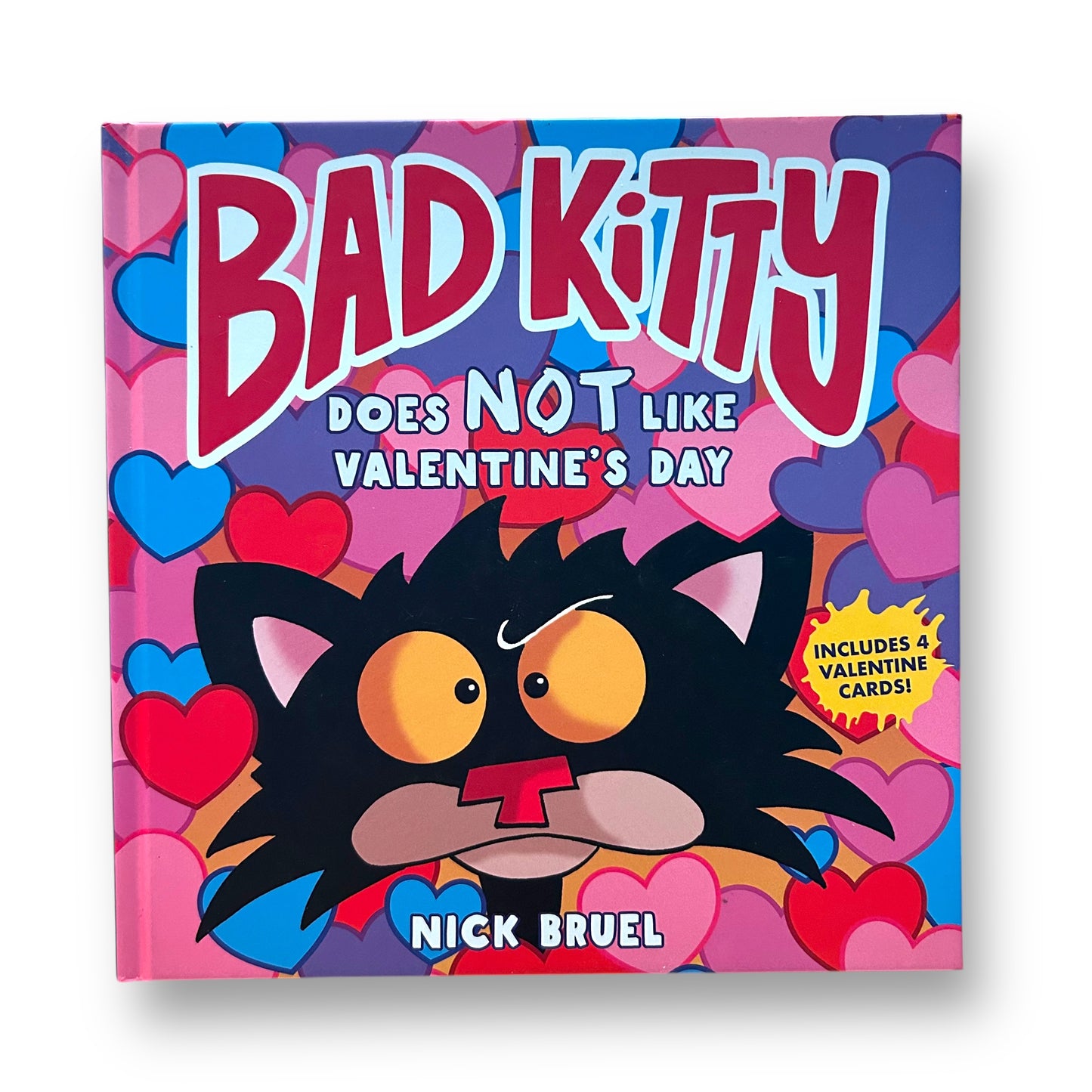 Bad Kitty Does NOT Like Valentine's Day Hardback Book