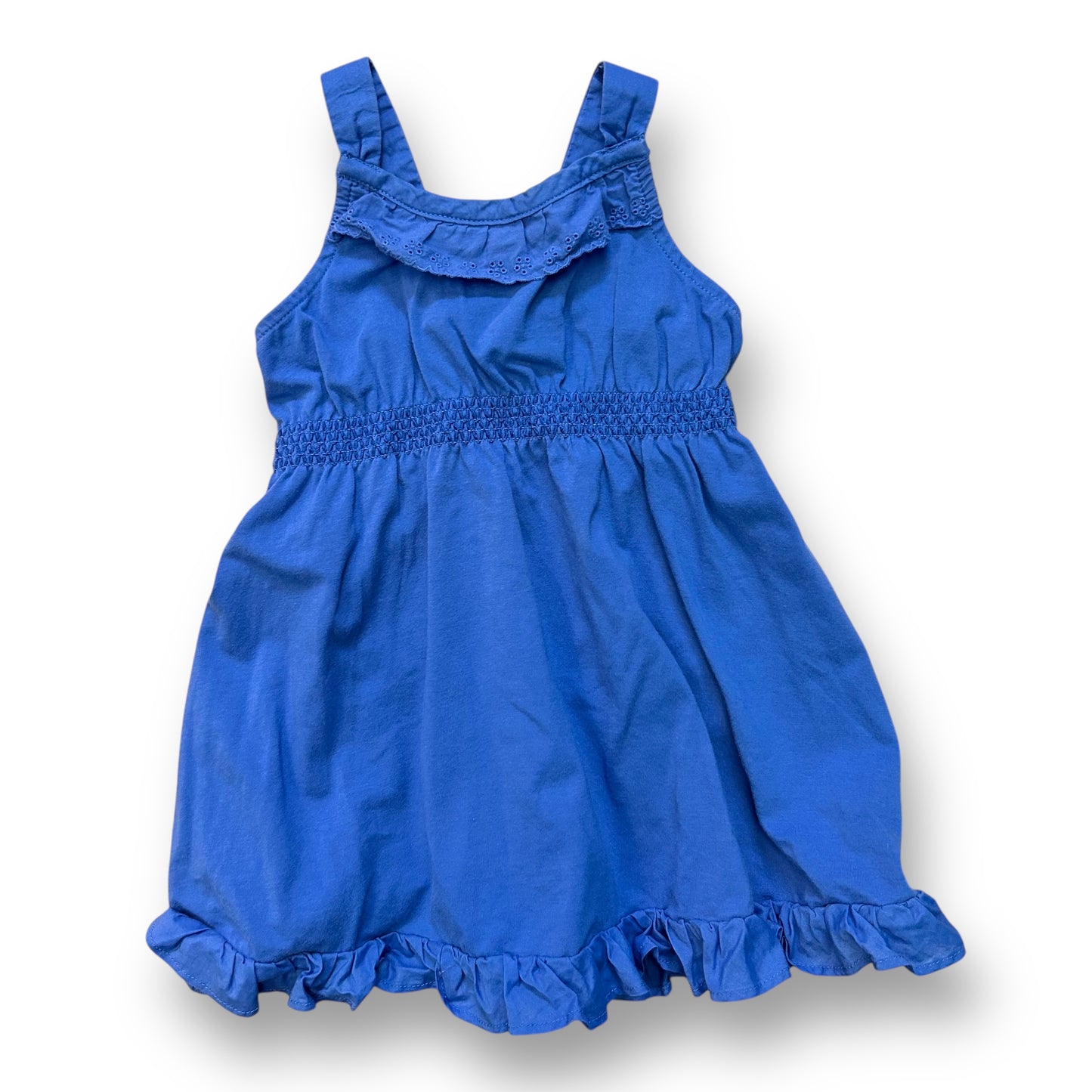 Janie and Jack Baby Girl 6-12 Months Lot of 4 - Ruffled Blouse and Dresses