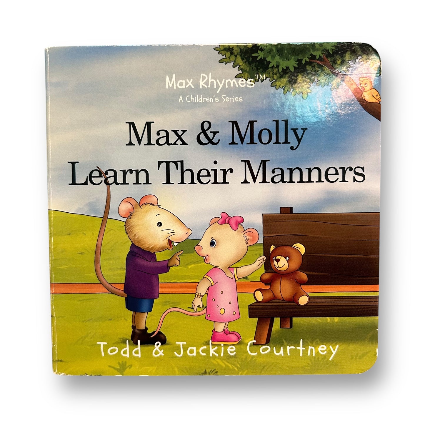 Max Rhymes: Max & Molly Learn Their Manners Board Book