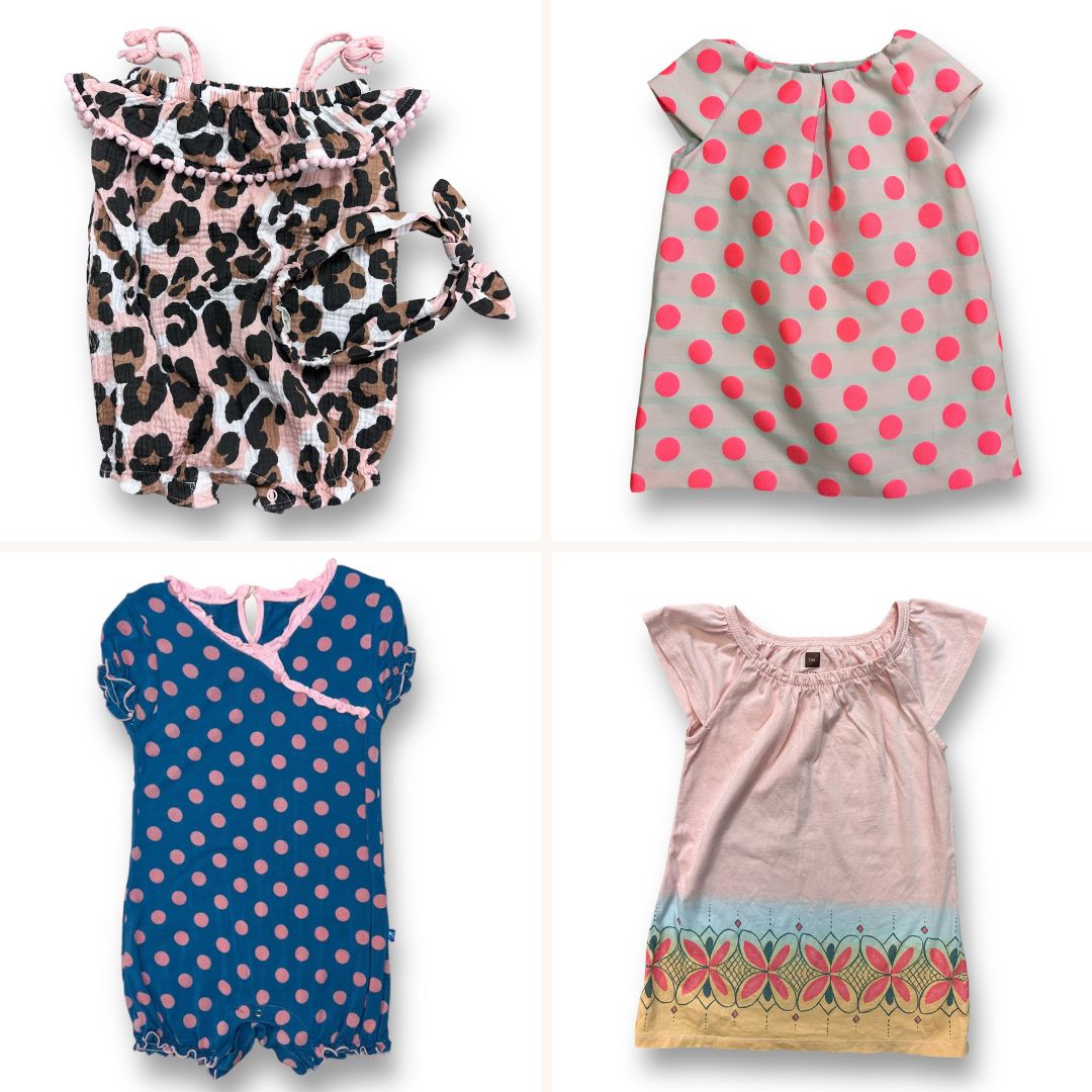 Girls Size 12-18 Months Collection Dresses and Rompers Brand Name Clothing Lot