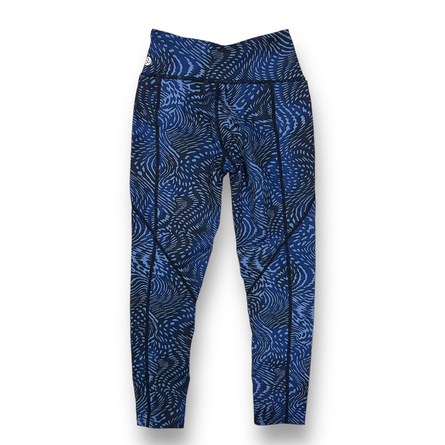 Zella Girl Activewear Size 5/6 Blue Stretch Performance Leggings