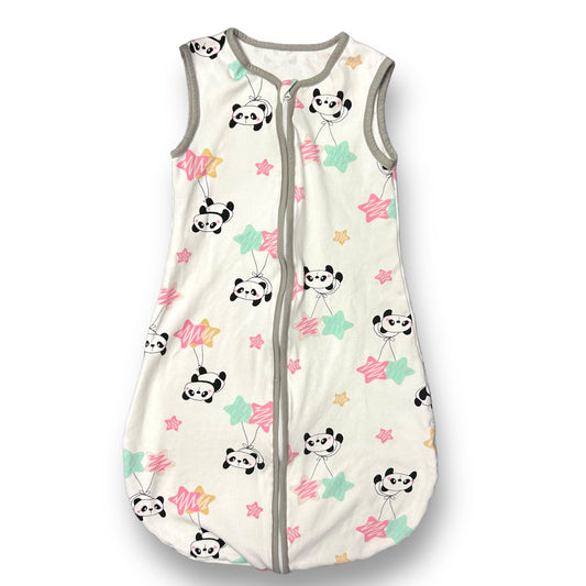 Yoofoss Size 6-18 Months Muslin Cotton Panda Print Sleeveless Pajama Sleep Sack