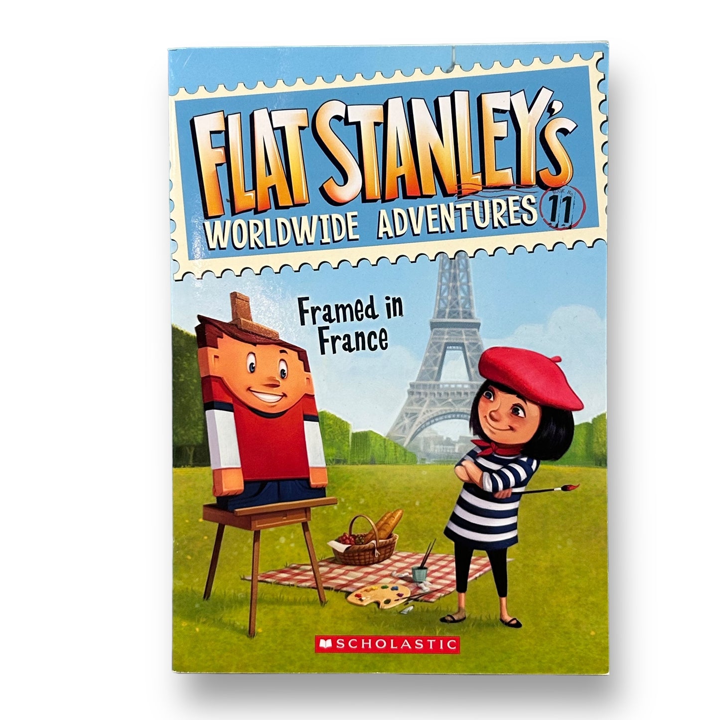 Flat Stanley's Worldwide Adventure: Framed in France
