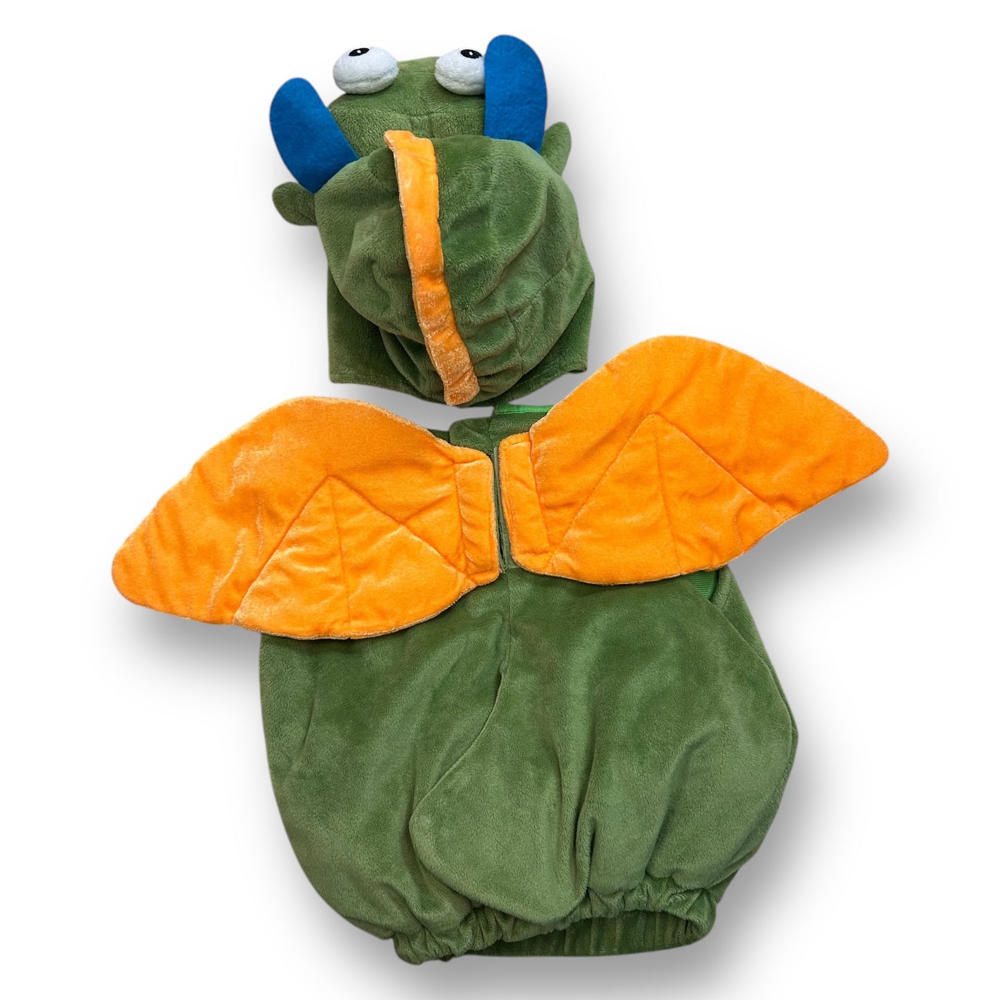 Spirit Halloween Size 12-18 Months Dragon Costume Plush Winged Plush with Hood