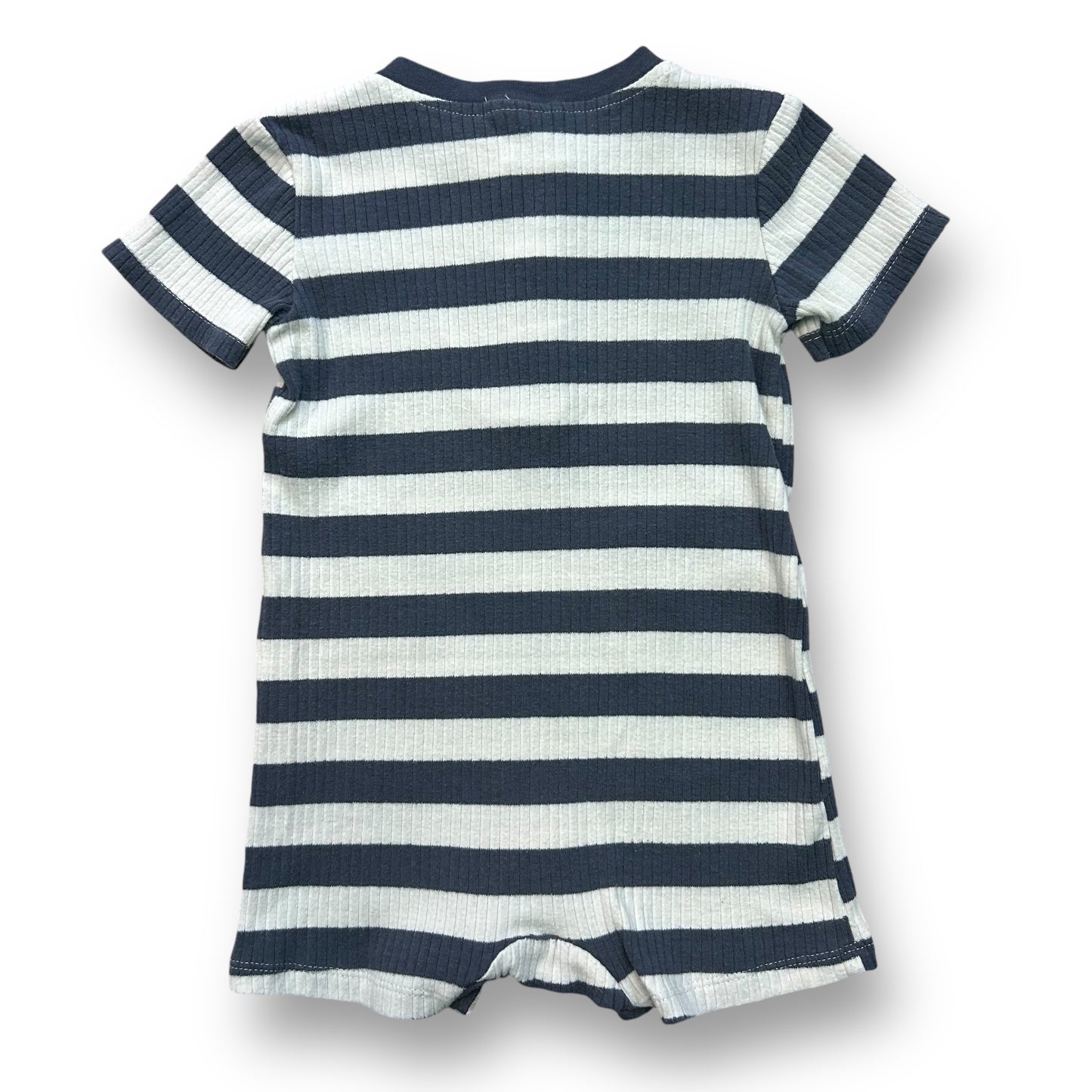 Boys Size 12 Months Romper, Shorts, Mickey Tee, and Button Down Shirt