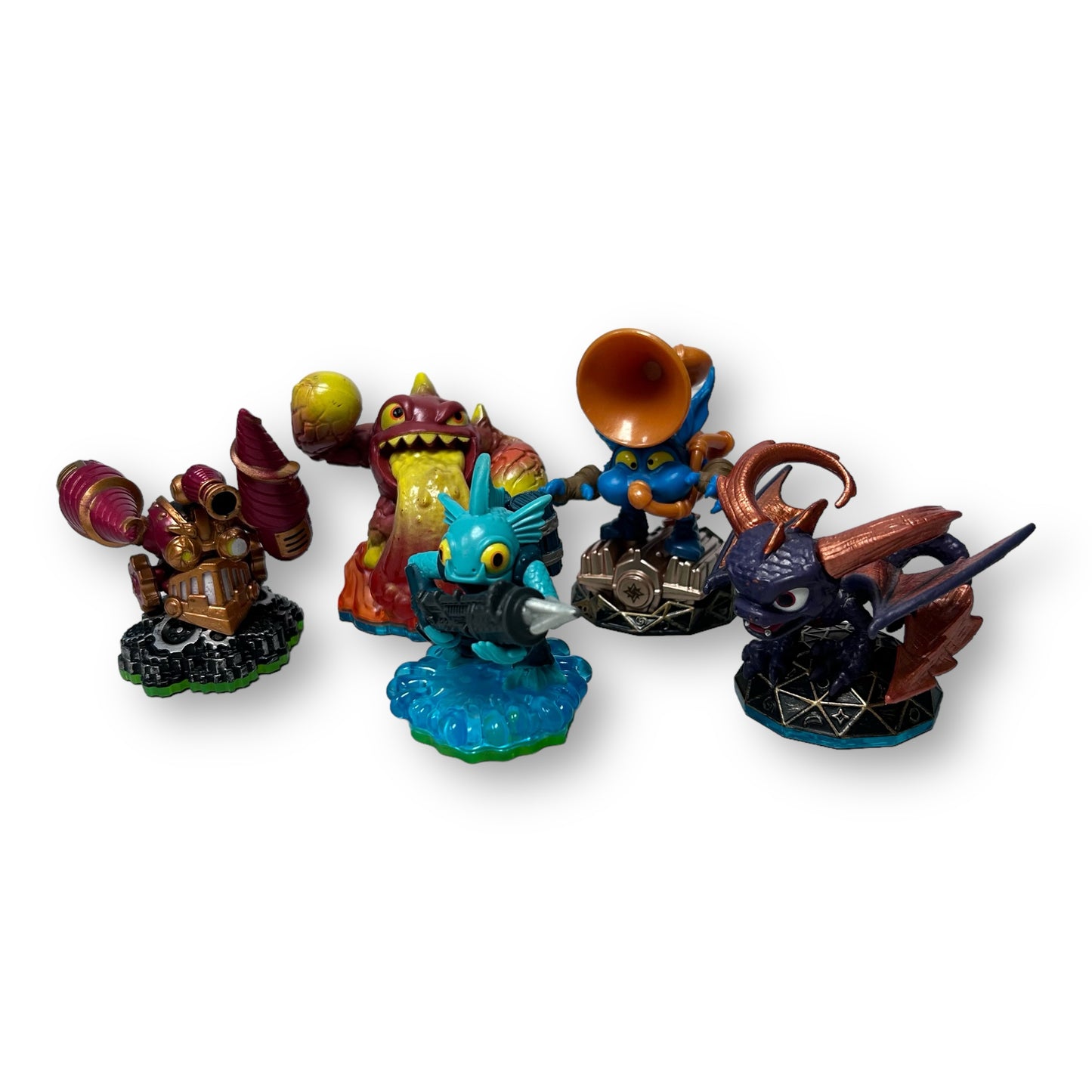 Skylanders Action Figures Lot of 5 Team Characters (names in description)