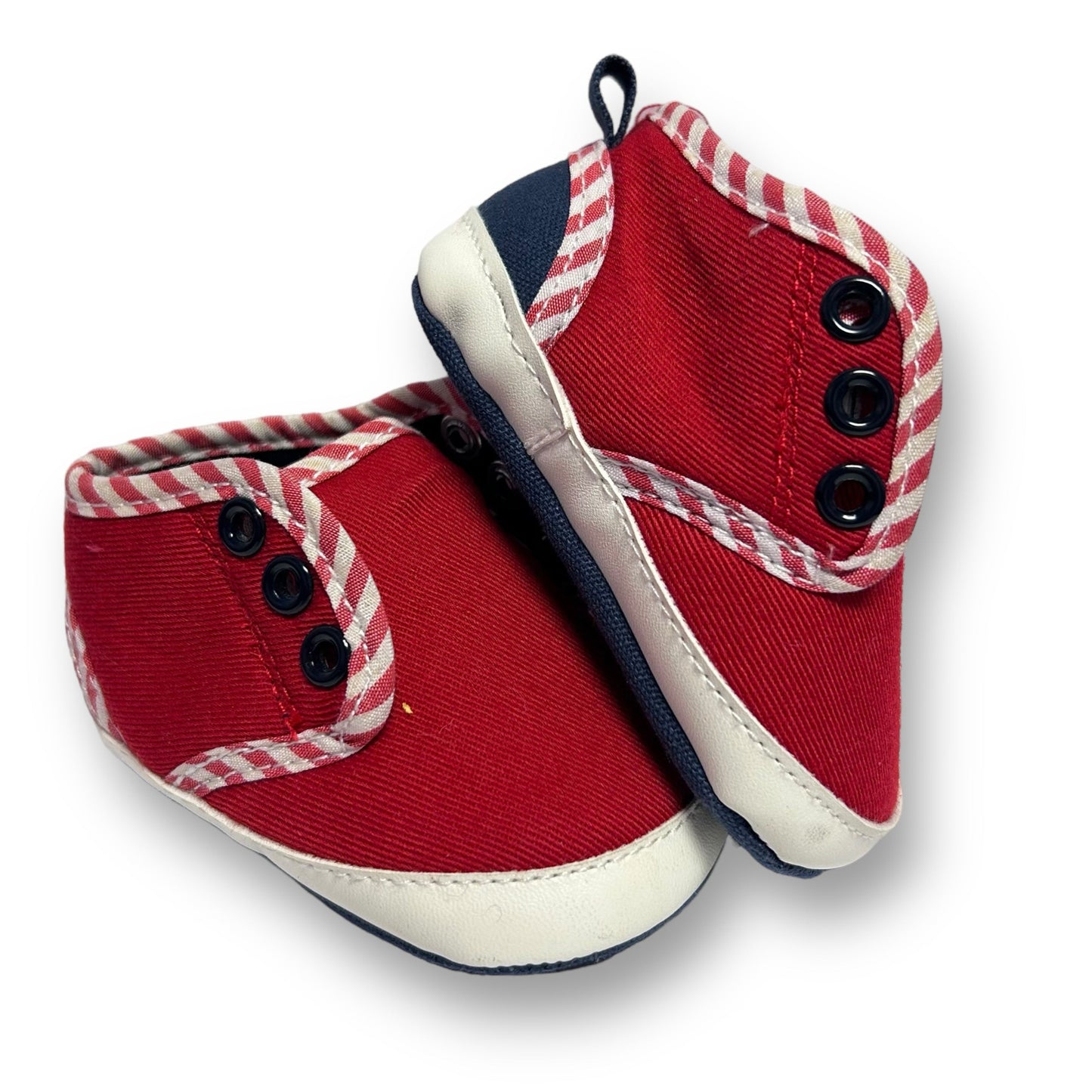 Mon Caramel Baby Boy Sneakers Size 0-3 Months Soft Sole Newborn Shoes
