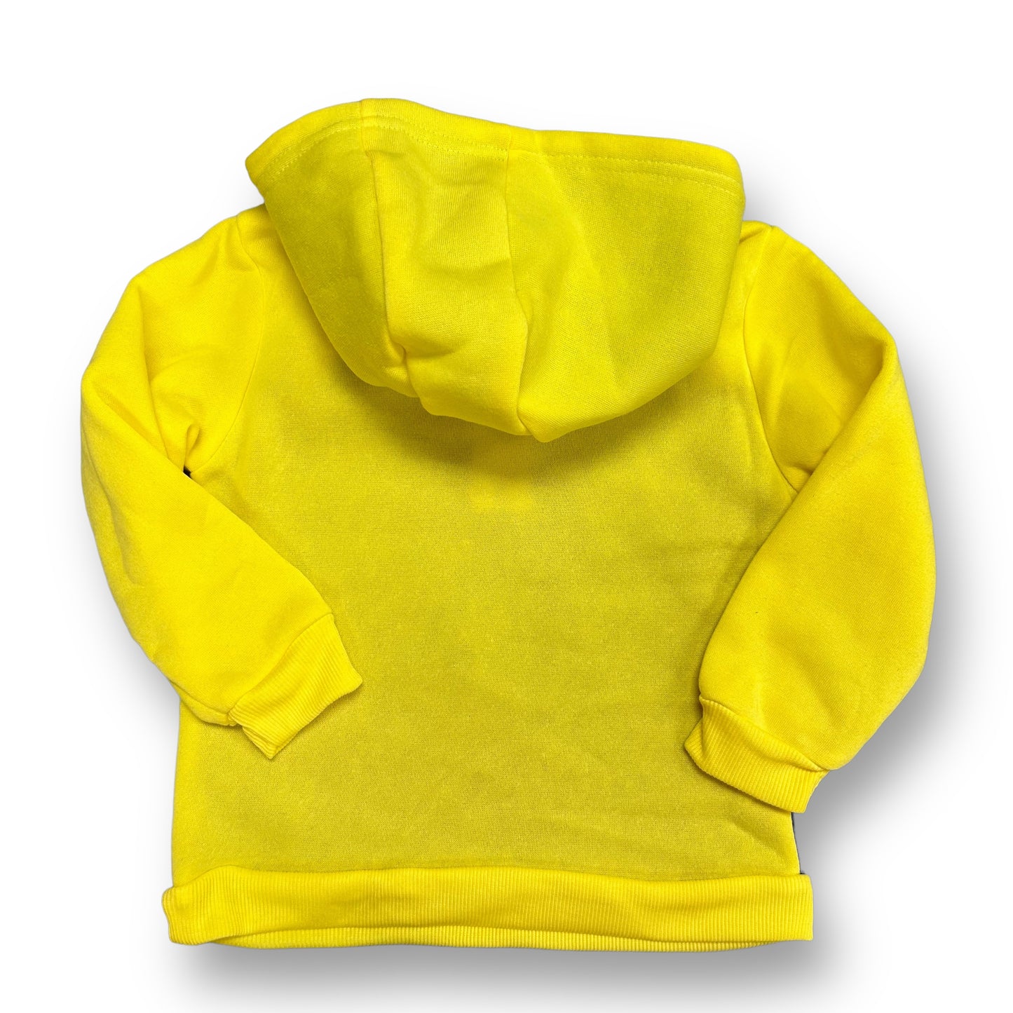 Boys Sponge Bob Hoodie Size 4 Yellow Quarter-Zip Pullover Sweatshirt