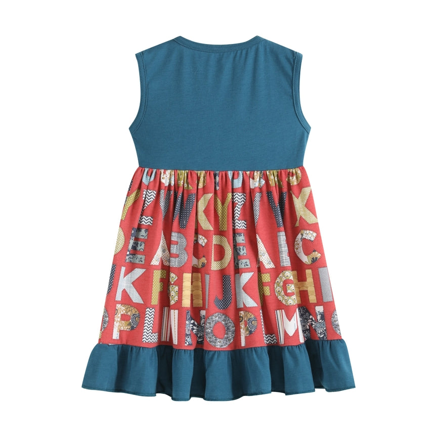NEW! Ruffles by Tutu and Lulu Size 6 Pom-Pom Sleeveless Pocket Dress