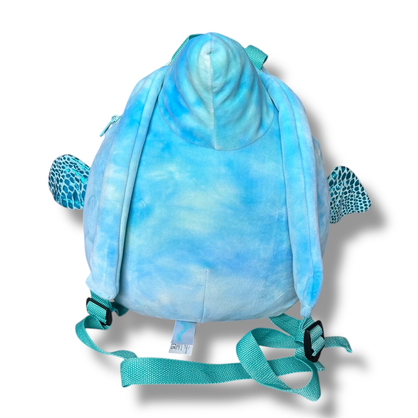 Squishmallows Shantira the Blue Pterodactyl 12" Plush Backpack