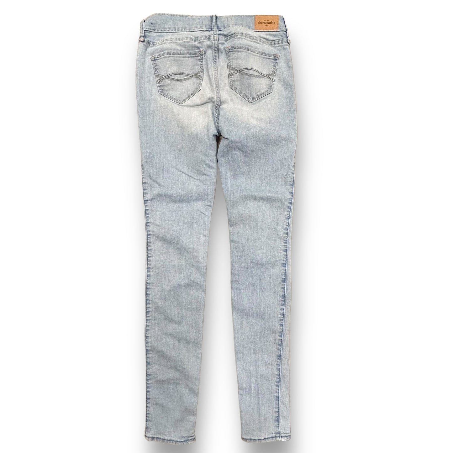 Abercrombie Kids Girls Size 16 Slim Youth Light Blue Denim Skinny Jeans
