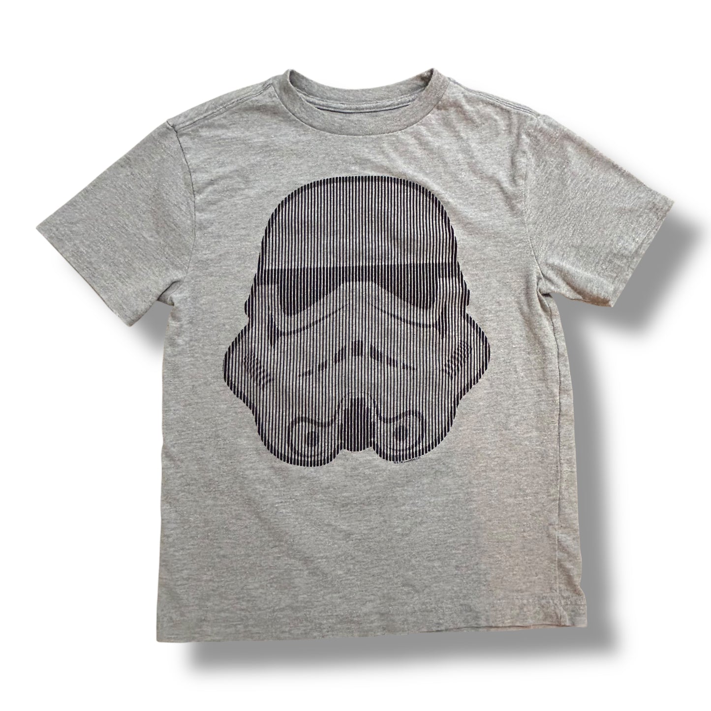 Star Wars Storm Trooper Boys Size 10/12 Heather Gray Tee