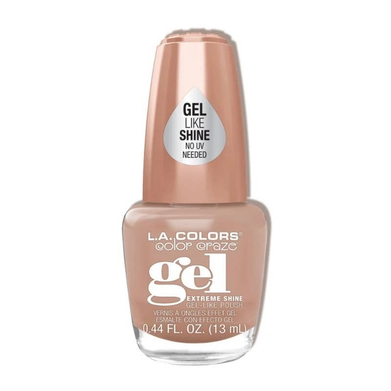 Color Craze Extreme Shine Gel-Like Nail Polish, Boldly Nude