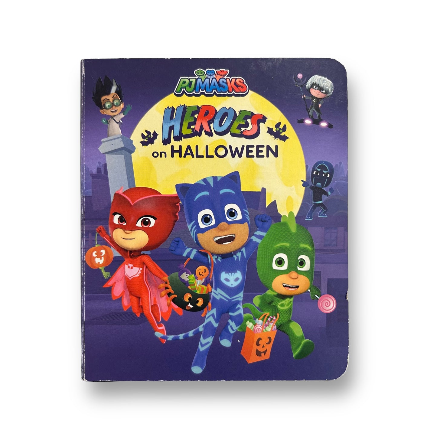 PJ Masks Heroes On Halloween Board Book