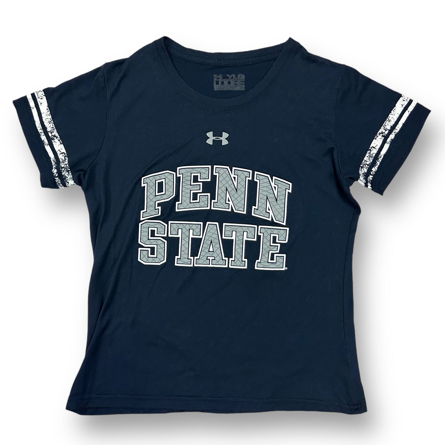 Under Armour Youth Size 12/14 Girls Penn State College Football Short Sleeve Tee