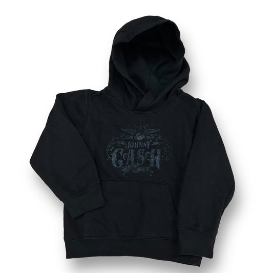 Toddler Boy Size 3T Sweatshirt Black Johnny Cash Hoodie