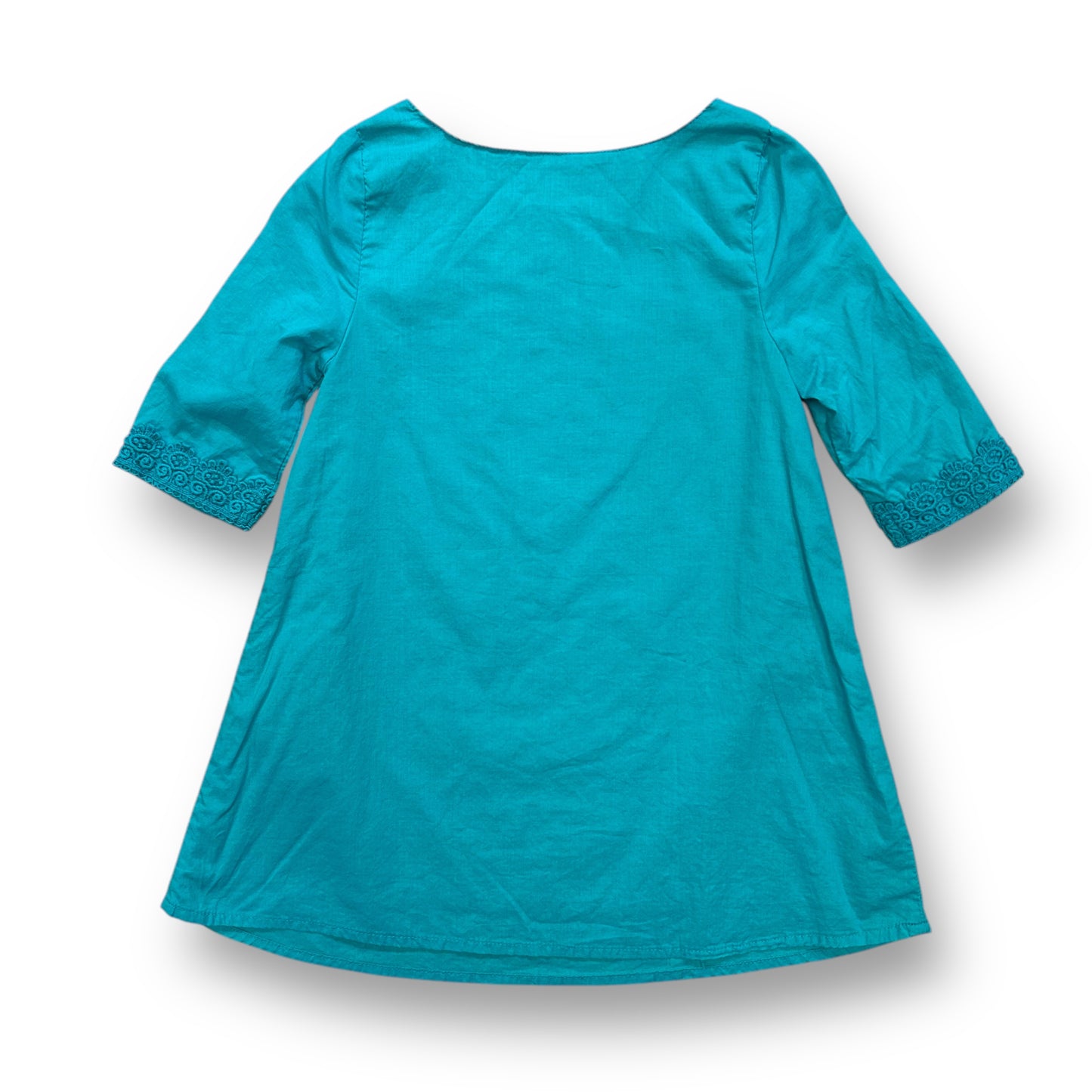 OshKosh Toddler Girl Size 3T Lightweight 100% Cotton Embroidered Tunic Dress