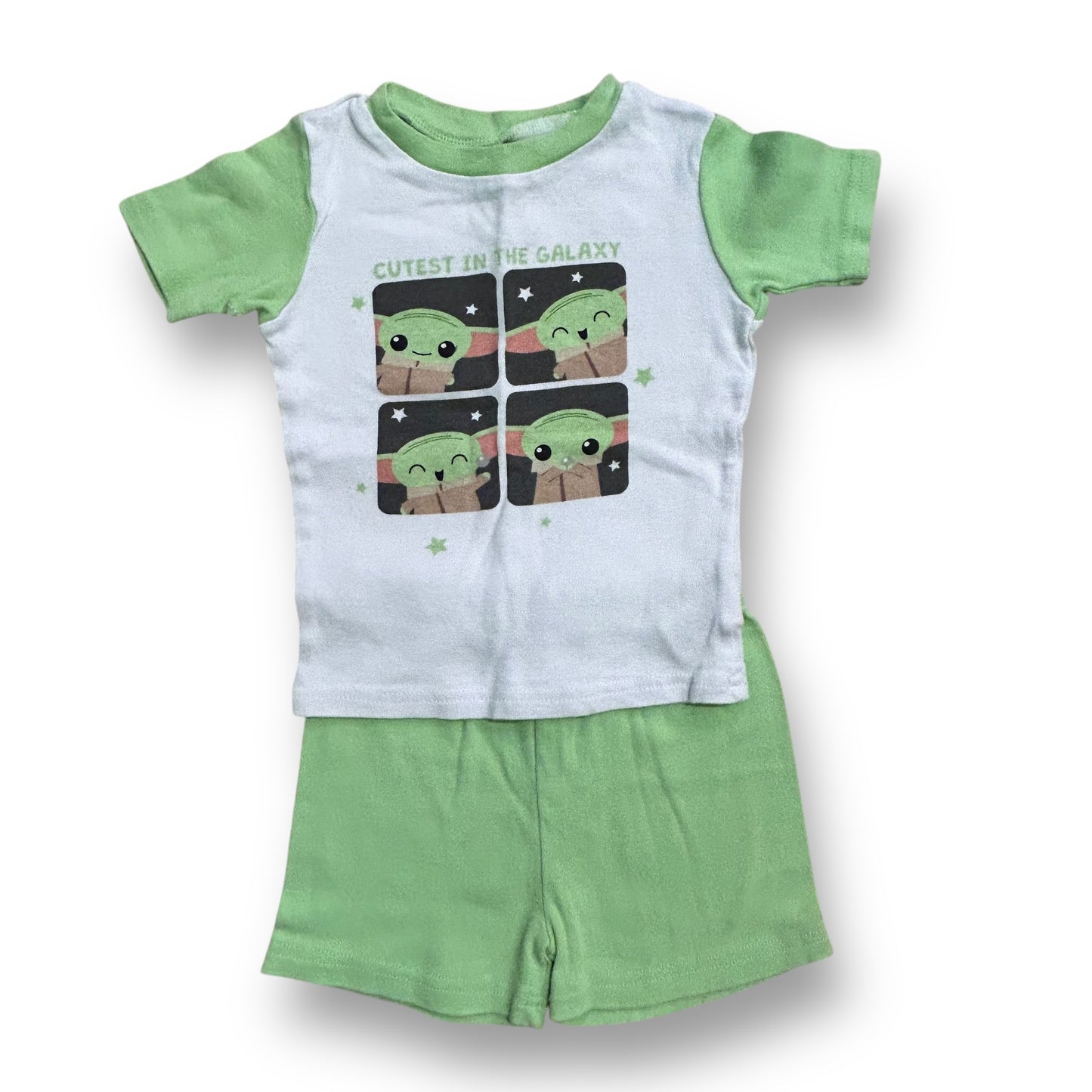 Star Wars Boys Size 4T Pajamas Cutest in the Galaxy Baby Yoda Pj's