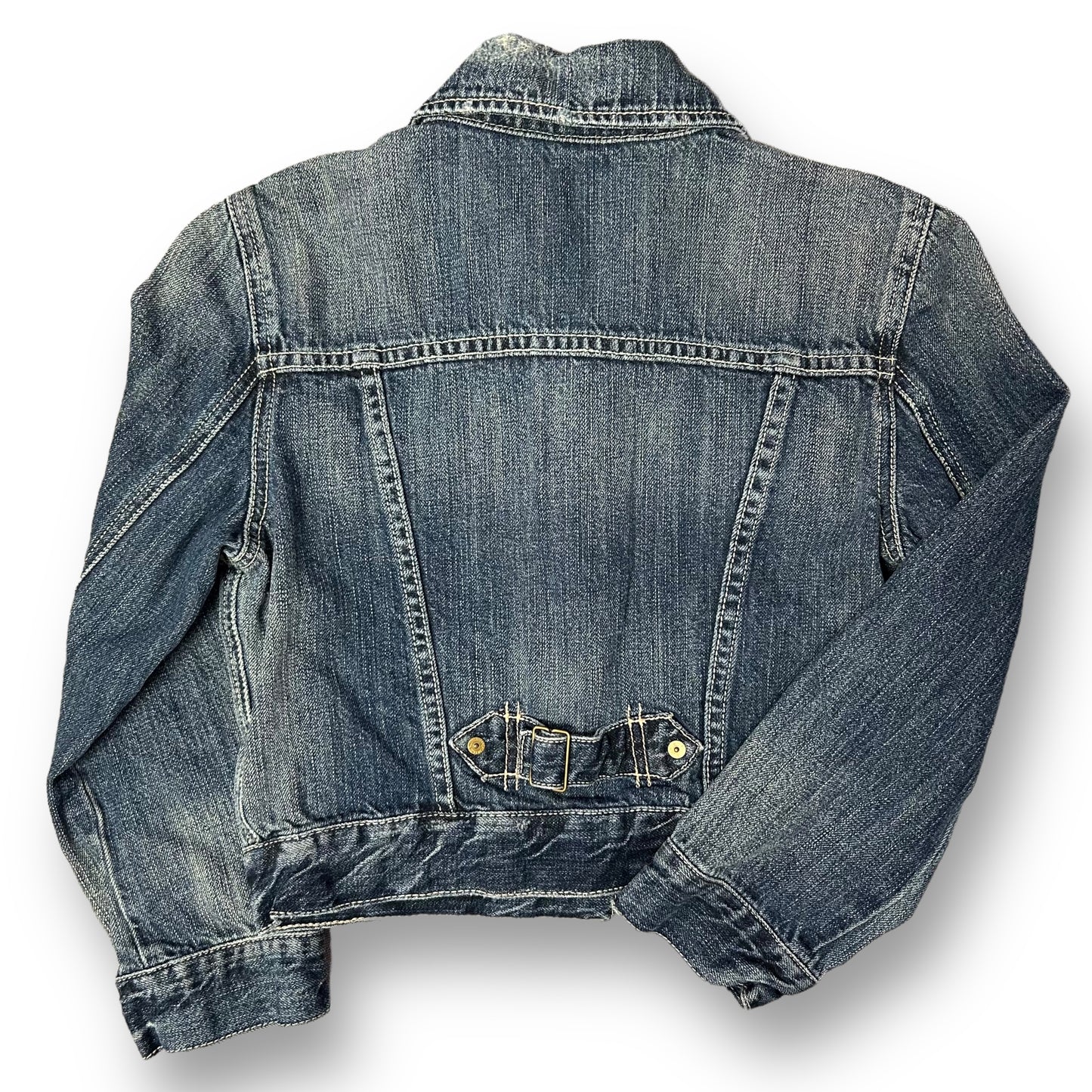 American Eagle Small Jean Jacket Classic Denim Button Up with Pockets