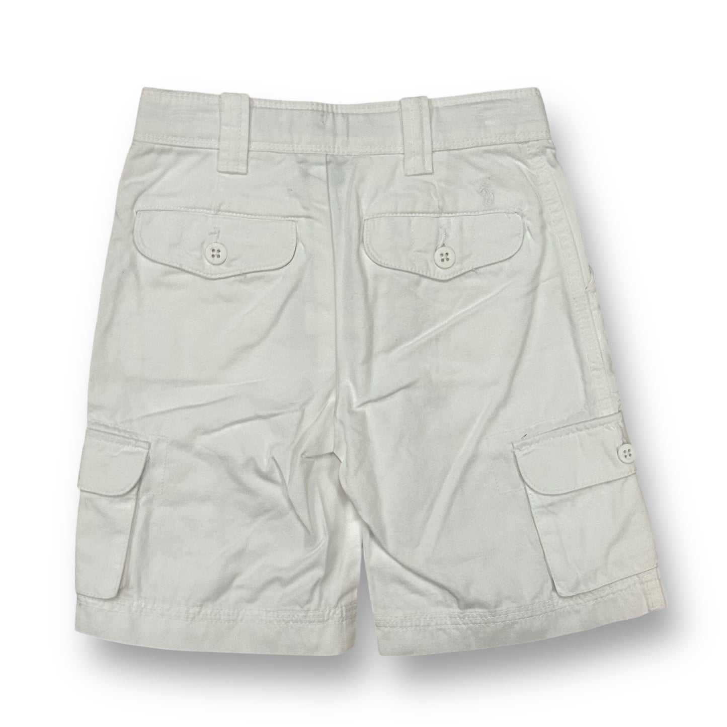 NEW! Boys Size 5 Chinos White Polo Shorts