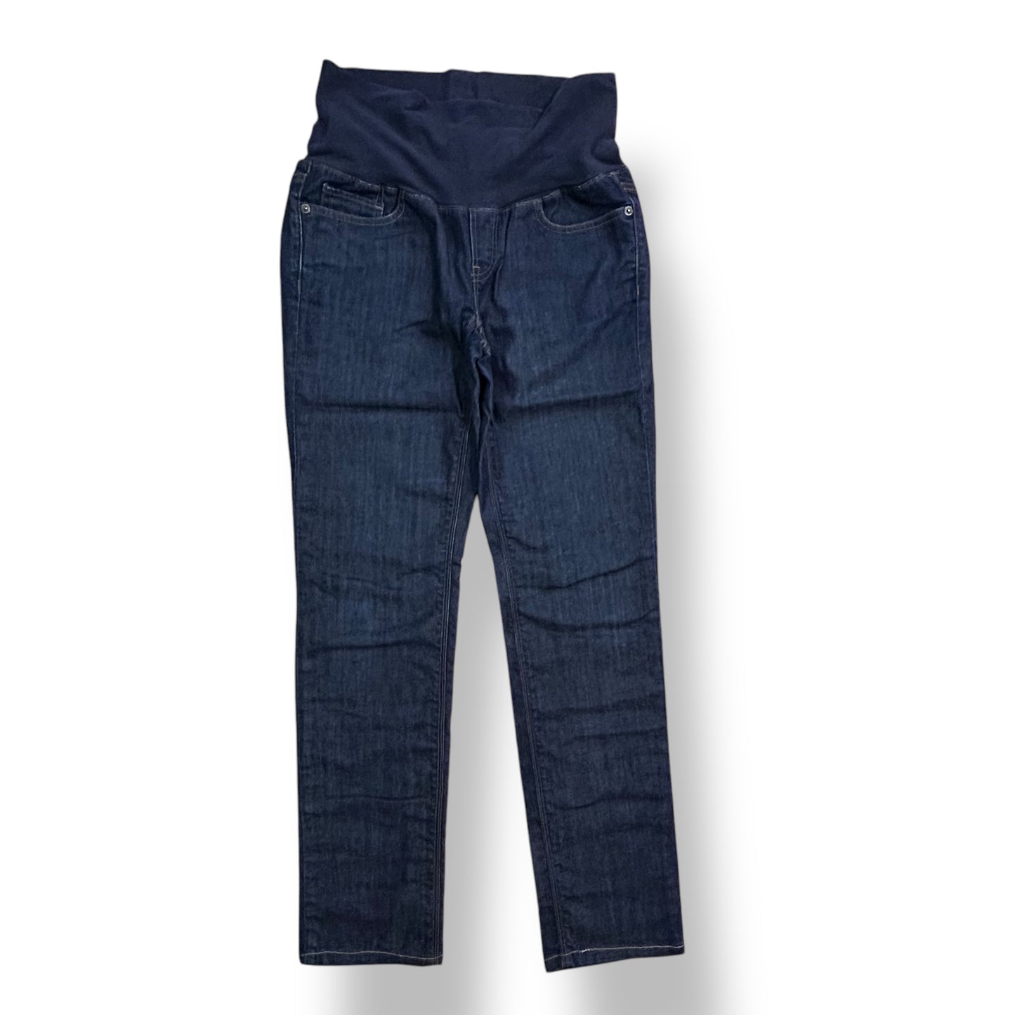 Ann Taylor Loft Small Maternity Jeans Size 0 Stretch Waist Panel Bootcut Denim