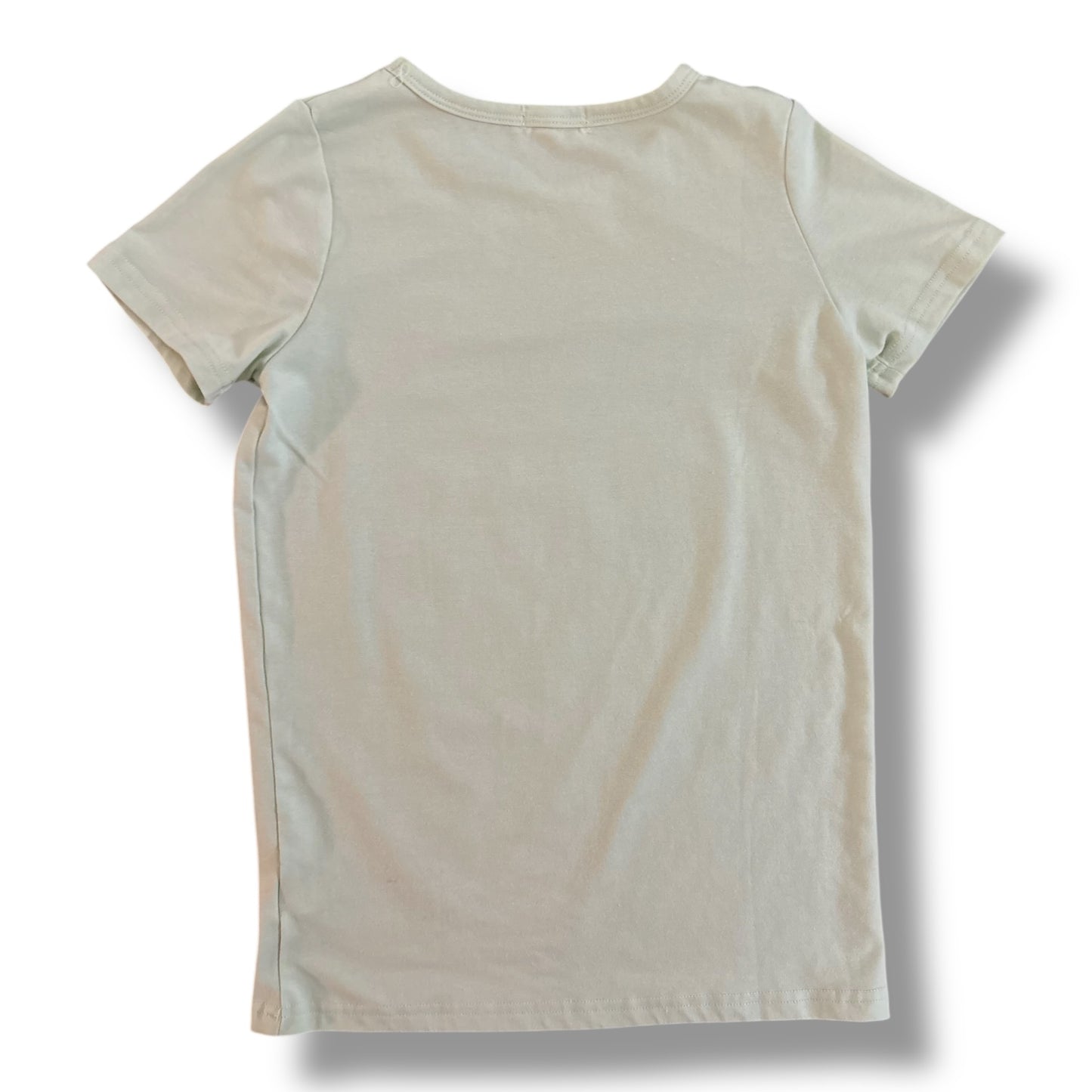 Arshiner Size 12 Youth Girls Sage Green Short Sleeve Daisy Shirt